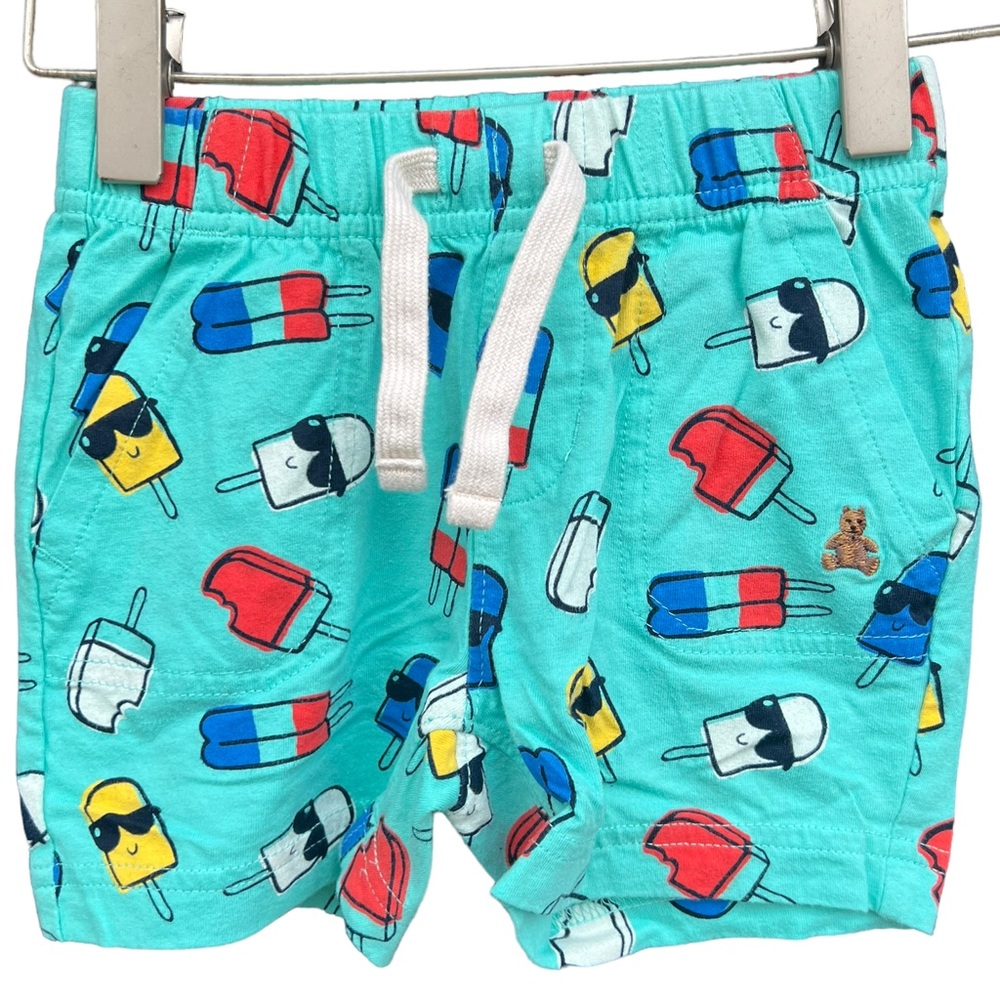 ⭐️⭐️⭐️3 for$12⭐️⭐️⭐️Baby Gap Brannan’s Favorite. Pull-on Shorts Aqua Tide